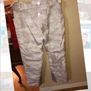 Forever 21 camouflage ski pants